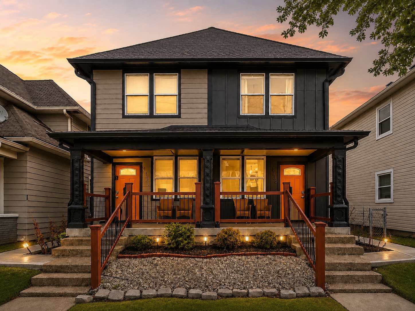 A Home Base managed home in Indianapolis, marketed for maximum exposure